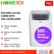 TCL Portable Aircon 12000BTU TAC-12CPA/KNG