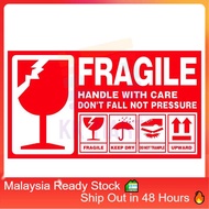 Fragile Sticker Fragile Label Warning Label 100PCS Fragile Sticker/ 200PCS Fragile Sticker