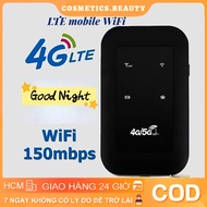 Bộ định tuyến không dây4G LTE 5G Mini Modem150Mbps bộ phát wifi từ sim 4gBộ phát wifihỗ trợ tất c