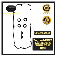 MITSUBISHI LANCER 4A4A CK 4G92 MIVEC DOHC TWIN CAM ENGINE VALVE COVER GASKET RUBBER / PLUG SEAL / HA