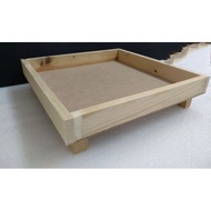28cm x 28cm x 6.5cm / Wedding Gift Tray / Wooden Gift Tray