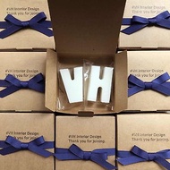 【訂製】英文字母手工皂 - 2PC 禮盒 婚禮小物 客製化 企業禮贈品