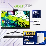 [Free Acerpure Water Dispenser] [NEW] Acer Aspire C27B 27-Inch, Touch Display All-in-One Desktop | I