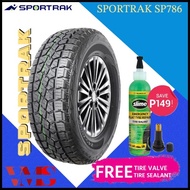 235/75R15 SPORTRAK SP786 10PR TUBELESS TIRE FOR CARS WITH FREE TIRE SEALANT &amp; TIRE VALVE