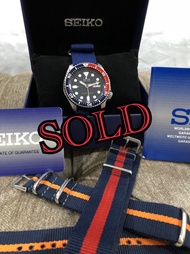 Seiko SKX009 Divers Automatic Watch Original Second | Jam Tangan Murah