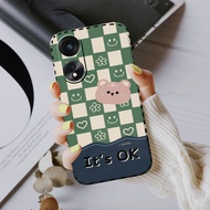 HP Oppo A18 / A38 Case - Oppo A18 / A38 PRO CAMERA SOFTCASE - FULL MOTIF - BEAR - BEAR MOTIF - Oppo 
