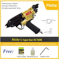 SC7C SC7E Air C Nail Gun Air C-Ring Gun Pneumatic Cage Stapler Hog Ring Plier C-Ring Nailer Tool for