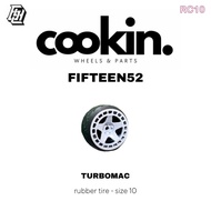 COOKIN RC10 Rubber Tire Model FIFTEEN52 TURBOMAC 10mm SHEATH