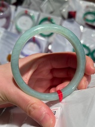 冰種 天然翡翠 緬甸 A玉 玉鐲 • 糯冰種芙蓉翡翠福鐲