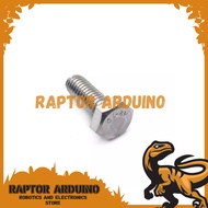 Bolt M6x25 SS304 Hex 25MM 25 mm 2.5CM 2.5 cm Stainless Steel Hexagonal Bolt