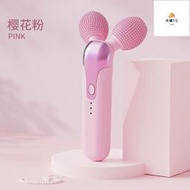 電動滾輪瘦臉儀臉部按摩器提拉緊致雙下巴V臉面部美容儀微電流