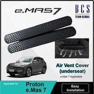 ( READY STOCK ) BCS Under Seat Air Vent Cover For Proton eMas 7 Center Console Backseat Outlet Prote