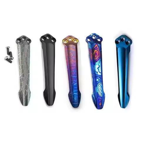 7 Colors Folding Knife Titanium Deep Carry Clip for Benchmade Griptillian MINI Bugout 535 Osborne 94