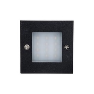 "RXP SHOP"โคมไฟฝังผนังทางเดิน (LED 1 วัตต์) WW W.L.LIGHTING รุ่น WL-GY8317S/30K(BK) ขนาด 5.5 x 7 x 7