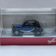 Ready Stock herpa 1/87 Citroen 2cv Classic Car Engineering Plastic Model Brand New Original Box No5