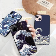 Samsung galaxy A6 Plus A7 A8 A9 2018 Phone Case Ukiyoe TPU Soft Rubber Camera Protection Casing