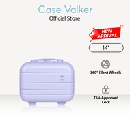 Case Valker Anna 14 inches PC+ABS Cosmetic Case Travel Luggage Bag (14")