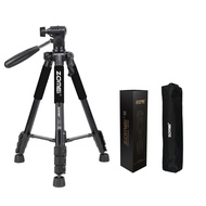 ZoMei Q111 ขาตั้งกล้องแบบสะท้อนแสงเดี่ยวพร้อมโครงสร้างอลูมิเนียมอัลลอยด์ 3D PTZ เหมาะสําหรับวิดีโอแล