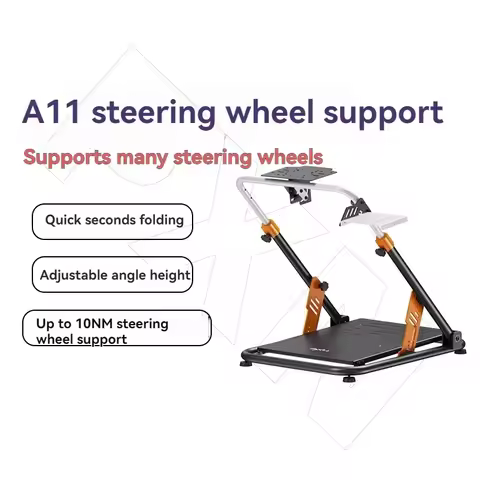 GT500 T300RS Gear Lever Bracket Foot Pedal Home Computer PC Racing Simulator Folding Bracket