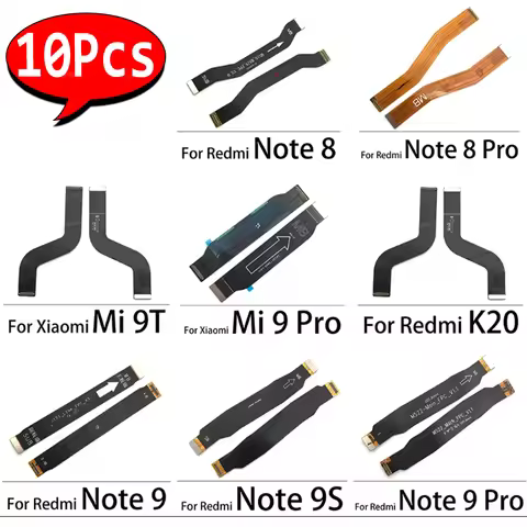 10Pcs，For Xiaomi Redmi 9T K20 Pro Note 9S 8 9 6 Pro 5A 10 8T 8 2021 Mi 9T Mi 9 Pro Main Motherboard 