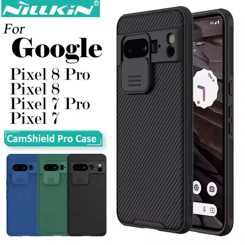 Nillkin CamShield Pro Case for Google Pixel 8 Pro Pixel 7 Pro with Slide Camera Cover Protector Hard