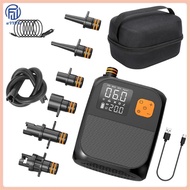 Electric Air Pump 80W Compressor Pump 8000mAh Rechargeable Battery Air Inflator for Sup Paddle Board