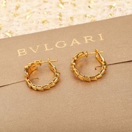 BVLGARI outlet 經典蛇型耳環