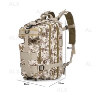 🇲🇾Beg Army 25L Military 3P PUBG Attack Tactical Backpack Outdoor Travel Bag B0