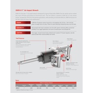 NEW MODEL IR INGERSOLL RAND E699-8 1′′ Drive Air Impact Wrench 4900Nm
