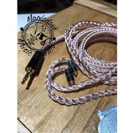 耳機升級線 16股 鍍銀銅線 專業 earphone upgrade cable
