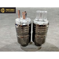  Power Connex End Plug: Black Chrome