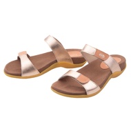 JF122 Pink Gold-Sand Dortmuend F-Series Flats &amp; Comfort รองเท้าสุขภาพ ที่มิดโซลรองรับทุกโค้งเว้าของอุ้งเท้า