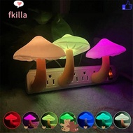 FKILLA1 Mushroom LED Night Light, Intelligent Cabinet Staircase Lighting, Wall Lamp Household Use Ch