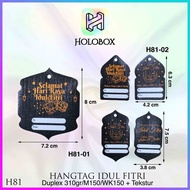 Hangtag|Eid Hangtag|Hantag Eid al-Fitr|H81