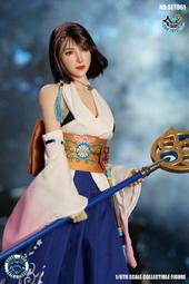 SUPER DUCK SET061 FFX 太空戰士10 – YUNA 優娜頭雕 & 服裝配件組(2.0版Ver.)