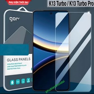 Gor Oppo K13 Turbo / K13 Turbo Pro tempered glass, transparent, smooth, beautiful glass