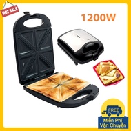 Triangle hotdog waffle Maker, sandwich Sokany 1200W