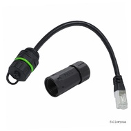 fol RJ45 Connector Waterproof Ethernet Cable Connector Circular Connector Signal