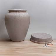 Lu uống nước / Lu bia gốm men rạn 580ml - gốm sứ Bình Dương chất lượng cao