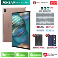 【2022 TOP5】 JOKSAP S30 Tablet PC 10.1 Inches FHD Android 11 5G WiFi Dual SIM 4G Type C 8800mAh Battery Gaming Tablets Online Meeting For Student 8GB RAM 128GB 256GB 512GB ROM