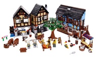 (共2款) LEGO Kingdoms 7946 King's Castle + Castle 10193 Medieval Market Village 二手