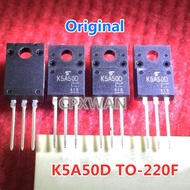 5pcs K5A50D TO-220F TK5A50D TO-220 5A 500V N-Channel MOSFET Transistor New