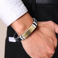 Great Value Coupon Cross Bracelet Width 10 Mm.stainless Steel Jewelry For Men And Women