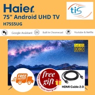 Haier 75-Inch ANDROID 75S5UG UHD TV H75S5UG