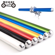 MUQZI 25.4*375mm Handlebar Kids' Bike Short Bar Fixed Gear Folding Children Bicycle Handlebar