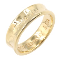 【二手】Tiffany & Co.) 1837 系列戒指，14 號，18K 黃金，女士款，二手