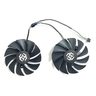 2 FAN Brand new 89MM 4PIN DC 12V 0.46A RTX 4060 GPU fan suitable for Zotac GeForce RTX 4060-8GB X-GA