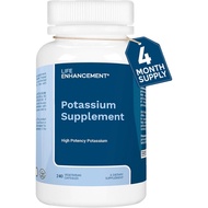 Potassium-Based Supplement for Improved Quality of Life, 1020 mg, 120 Servings 3IJ4