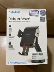 無缐汽車充電 MOMAX Q.Mount Smart2 IR Auto Wireless Card Charge (CM12S)