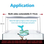 stainless steel LED stand aquarium lighting flippable bracket chihiros a series